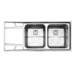 سینک توکار استیل البرز کد 738