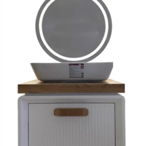 ست کابینت و روشویی به همراه آینه کد 600