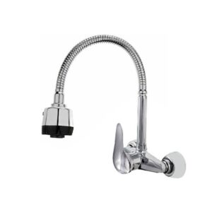 شیر ظرفشویی دیواری فنری