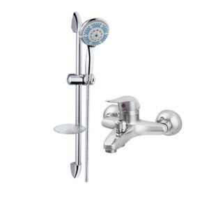 شیر حمام مدل ساحل به همراه علم دوش کروم