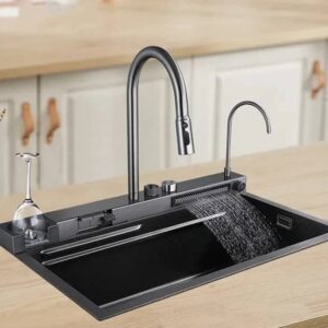 سینک ظرفشویی استیل توکار مدل پیانویی 5 کلید