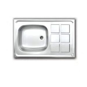 سینک روکار تک لگنه اخوان کد 50*80