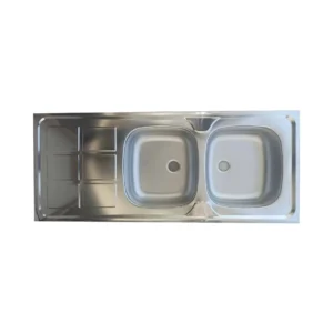 سینک روکار دو لگنه اخوان کد 50*120