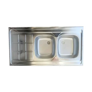 سینک روکار دو لگنه اخوان کد 60*120