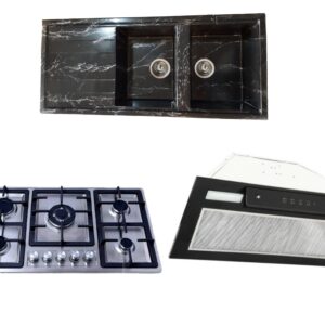 ست هود و گاز و سینک نوریس مدل ماهان