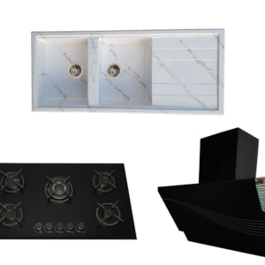 ست هود و گاز و سینک نوریس مدل مهراز