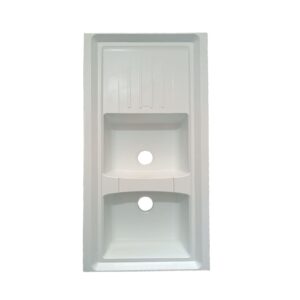 سینک گرانیتی روکار تیدومکث مدل سفید ساده