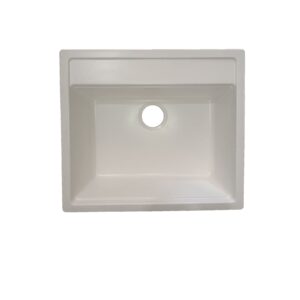 سینک گرانیتی توکار تیدومکث مدل وانی سفید اکلیلی