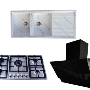 ست هود و گاز و سینک نوریس مدل کیان