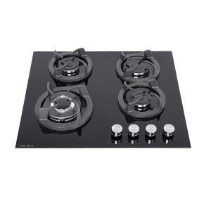 اجاق گاز صفحه ای 4شعله شیشه تیدومکث (Tidumax) مدل G403