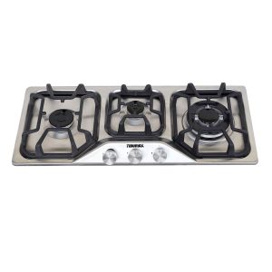 اجاق گاز صفحه ای استیل سه شعله تیدومکث (Tidumax) مدل S301