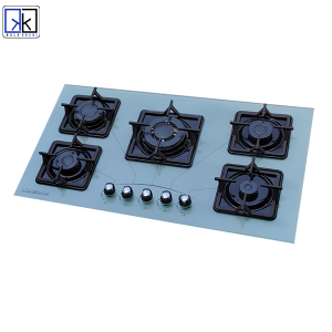 اجاق گاز صفحه ای شیشه ای سفید افروزپویا مدل M1W