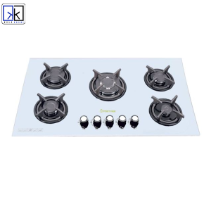 اجاق گاز صفحه ای شیشه ای سفید اسپرتج مدل G507W