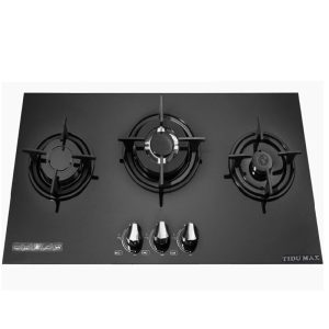 اجاق گاز صفحه ای 3شعله شیشه تیدومکث (Tidumax) مدل G301