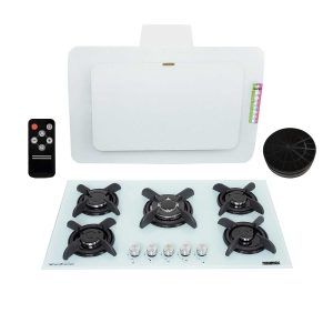 ست هود و گاز سفید تیدومکث (Tidumax) مدل لایت