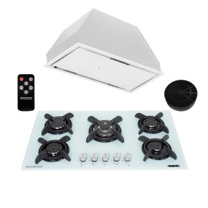 ست هود و گاز سفید تیدومکث (Tidumax) مدل لامیا