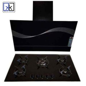 ست هود و اجاق گاز صفحه ای نوریس مدل AZ 121