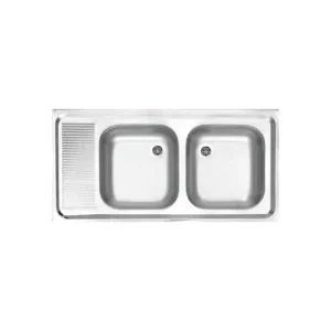 سینک روکار استیل البرز مدل 5.*60*100