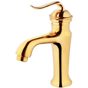 شیر روشویی تیدومکث مدل هارمونی طلایی