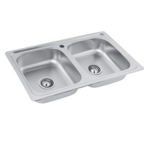 سینک توکار کد 18 نگین الماس سایز 80