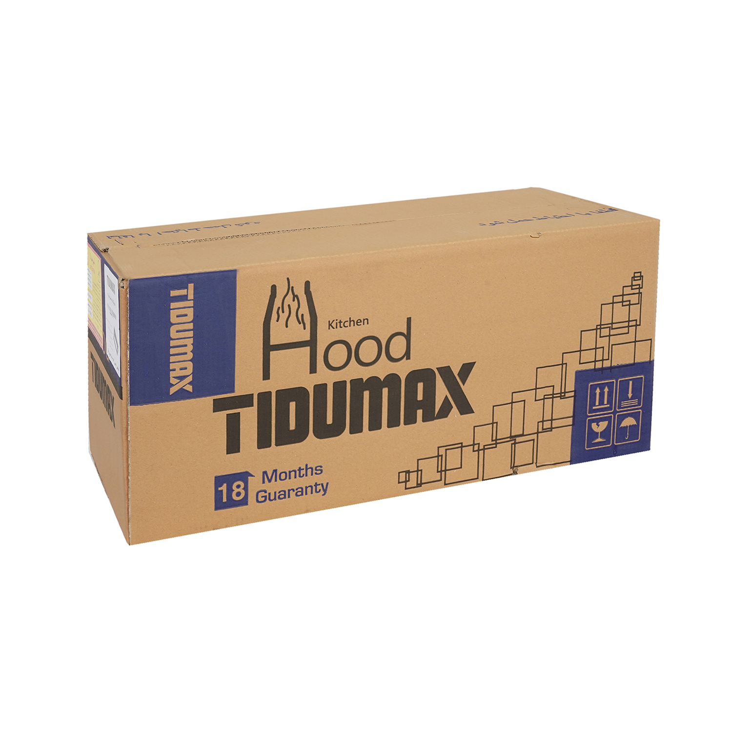 هود آشپزخانه مورب لمسی تیدومکث (Tidumax) مدل پاردیک (سایز 60 ، 80 و 90) - Image 4