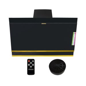 هود آشپزخانه مورب لمسی تیدومکث (Tidumax) مدل پارمیس طلایی