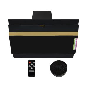 هود آشپزخانه مورب لمسی تیدومکث (Tidumax) مدل آیسان طلایی