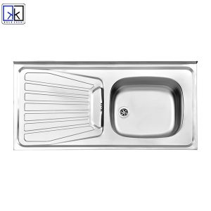 سینک روکار استیل البرز کد 165 عرض 50