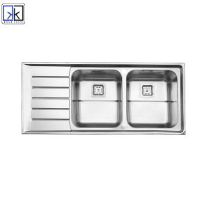 سینک توکار استیل البرز کد 735