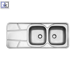 سینک توکار استیل البرز کد 222