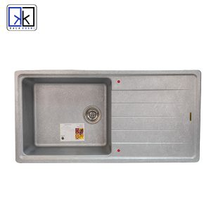 سینک ظرفشویی گرانیتی سولار مدل s34 سیلور